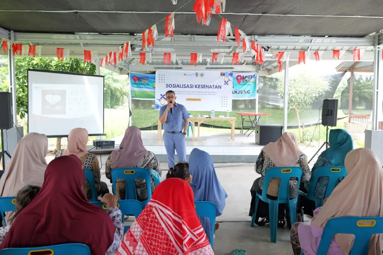 Inalum Dan Puskesmas Sei Suka Lakukan Sosialisasi Prilaku Hidup. bersih Dan Sehat