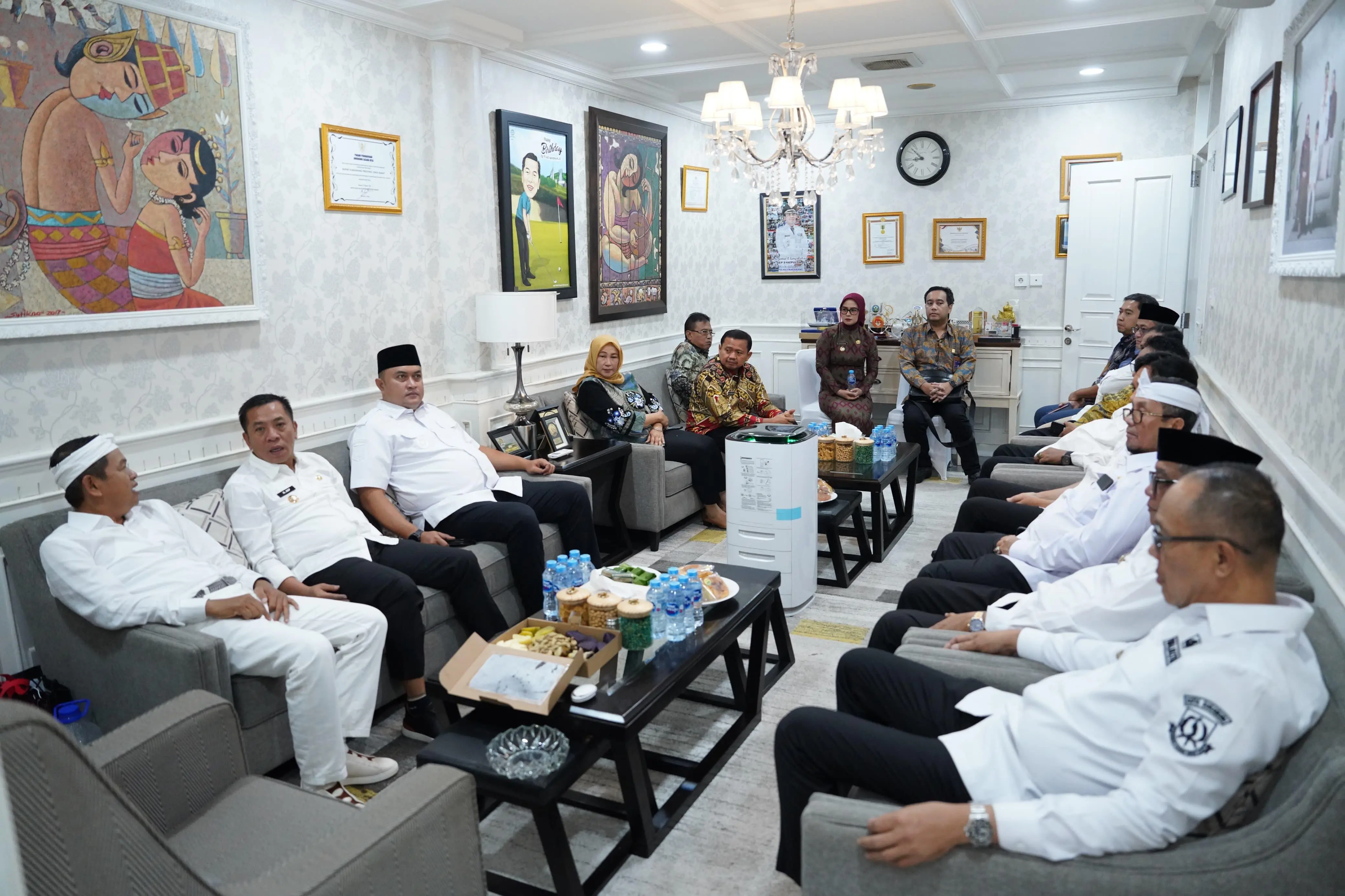 Bupati Bogor Hadiri Rapat Koordinasi Percepatan Pembangunan Infrastruktur di Jawa Barat