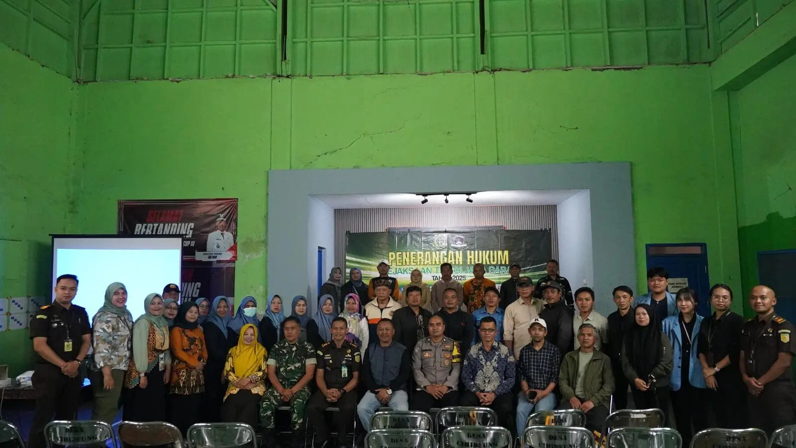 Penerangan Hukum Kejati Jabar di Desa Cihideung Kab Bandung Barat