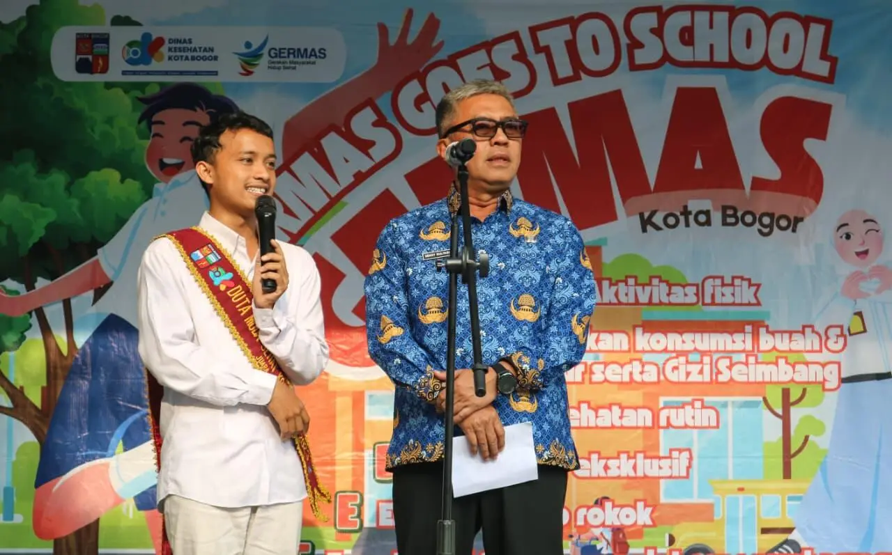 Lewat "Germas Goes To School", Denny Mulyadi Dorong Siswa Wujudkan Kota Bogor Sehat