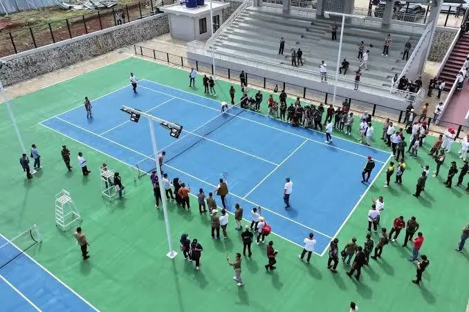 Proyek Lapangan Tenis Rp17,3 Miliar Diduga Bermasalah, GPII Bogor Minta Kejaksaan dan Polisi Turun Tangan
