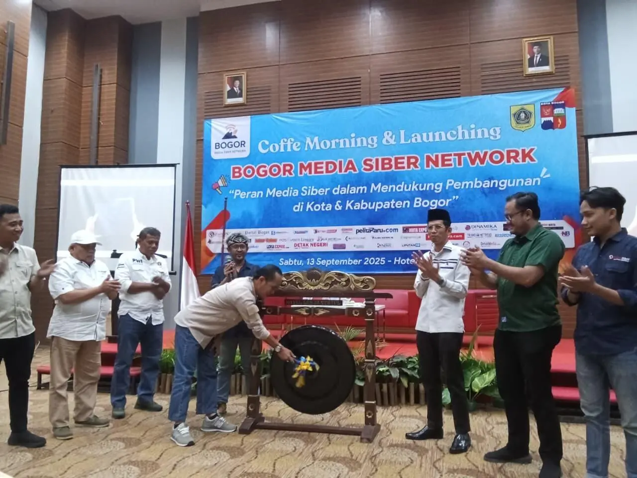 Bogor Media Siber Network (BMSN) Resmi Dideklarasikan: Komitmen Bersama Mendukung Pembangunan Daerah dan Memerangi Hoaks demi Demokrasi Berkualitas