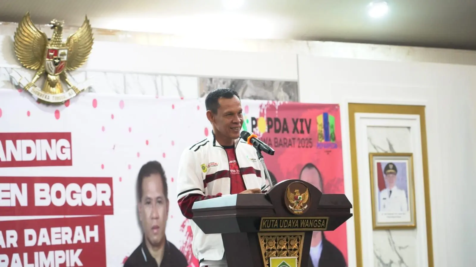 Jaro Ade Lepas Kontingen Kabupaten Bogor Berjuang Di Kejuaraan Tingkat Regional dan Internasional