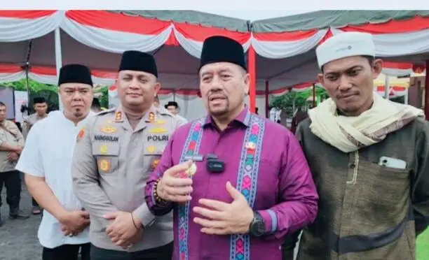 Polres Batu Bara Mengelar Acara Peringatan Maulid Nabi Muhammad SAW 1447 H