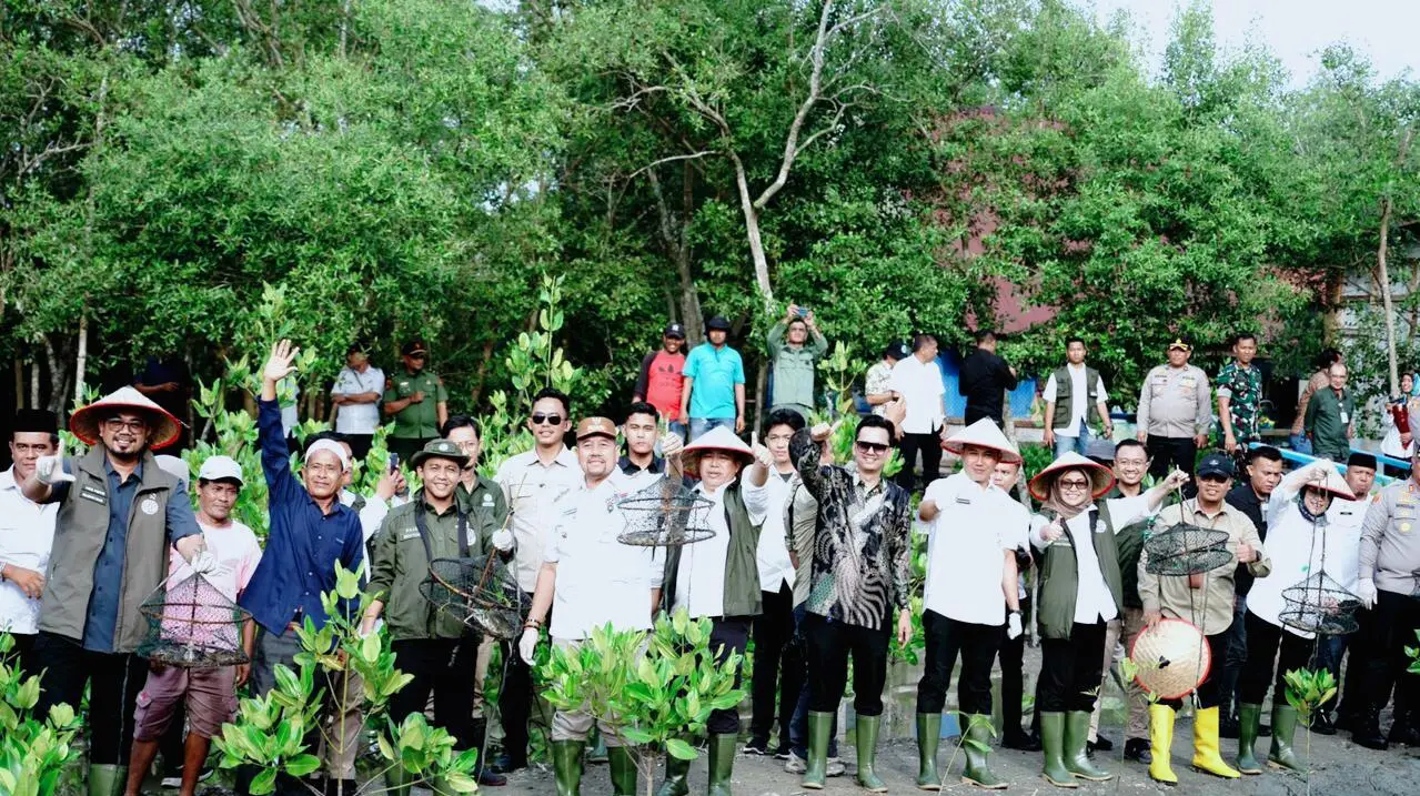 Menteri Kehutanan RI Apresiasi Pelestarian Mangrove di Pantai Sejarah, Batu Bara Tawarkan Potensi Ekowisata Global
