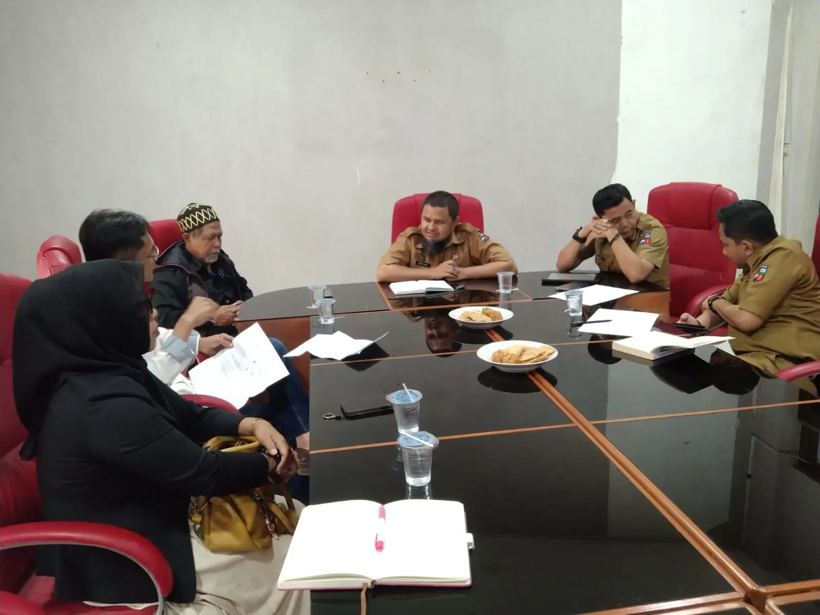 Yayasan MES Gercep Audensi Dengan Disnaker Kota Bogor