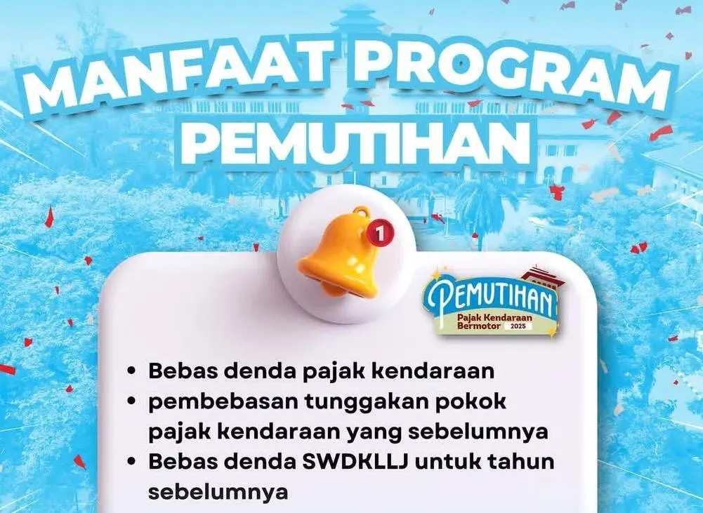 Pemutihan Pajak Kendaraan di Samsat Kabupaten Bogor berakhir Hingga 30 September 2025 Mendatang