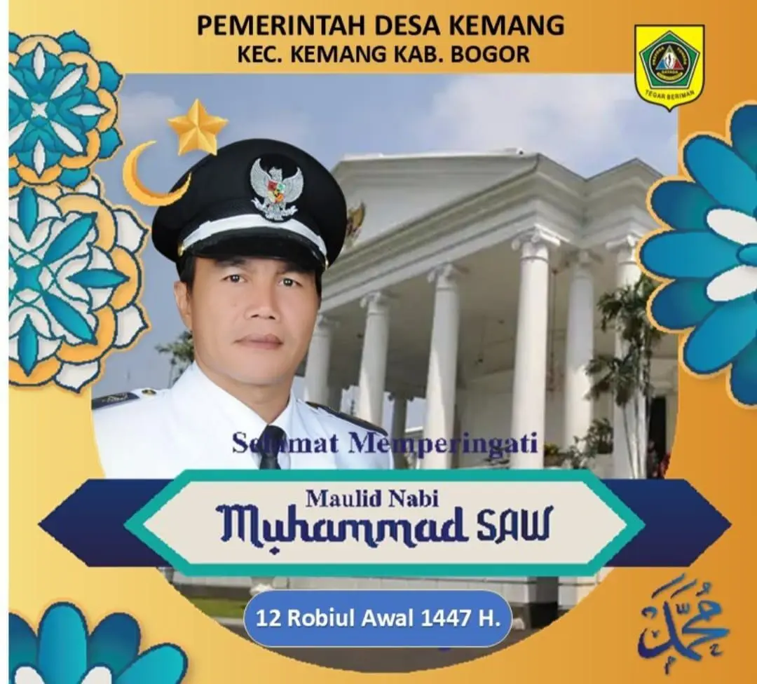 Kades Kemang Haji Entang Suhana SE, Peringatan Maulid Nabi Momentum tingkatkan keteladanan Rasulullah SAW di Masyarakat 
