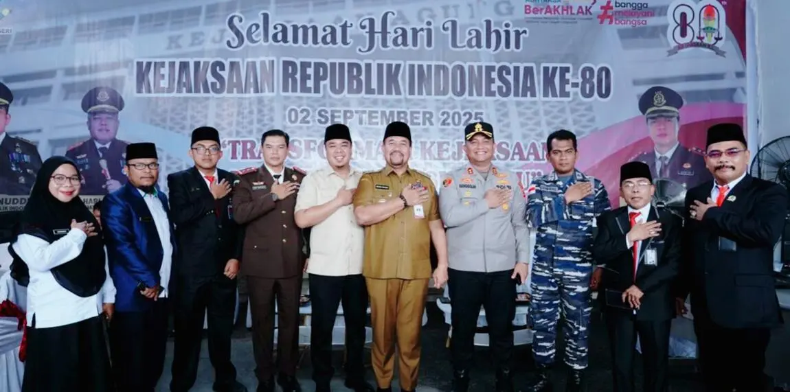 Bupati dan Wabup Batu Bara Apresiasi Peringatan HUT Kejaksaan RI ke-80