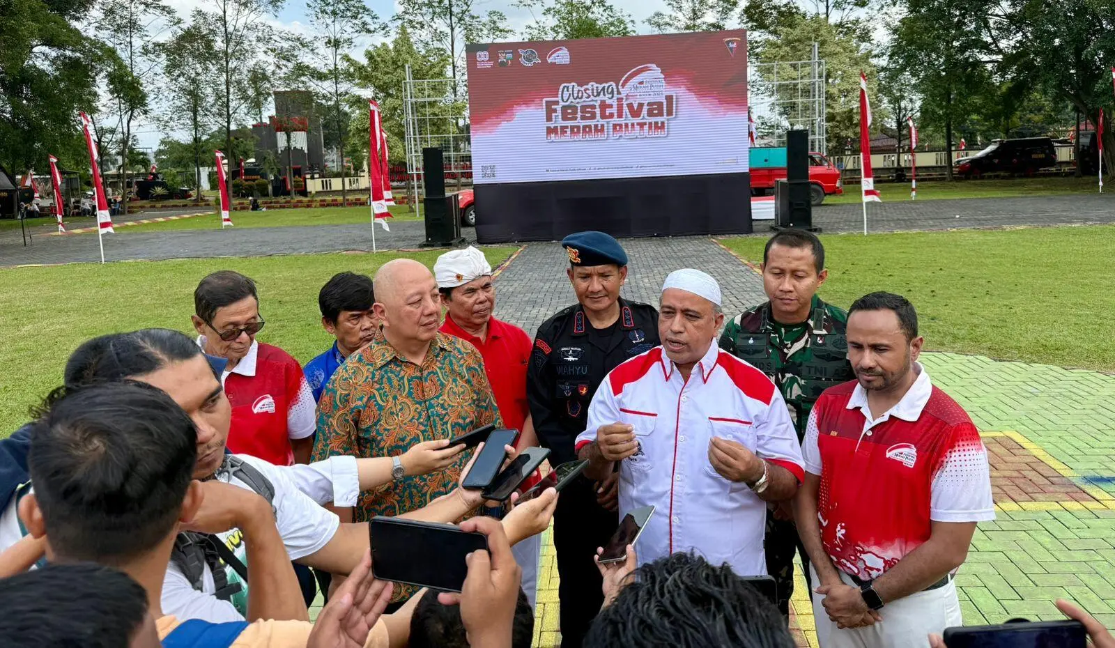 Festival Merah Putih 2025 Ditutup Dengan Doa Lintas Agama Untuk Keamanan Dan Ketertiban NKRI