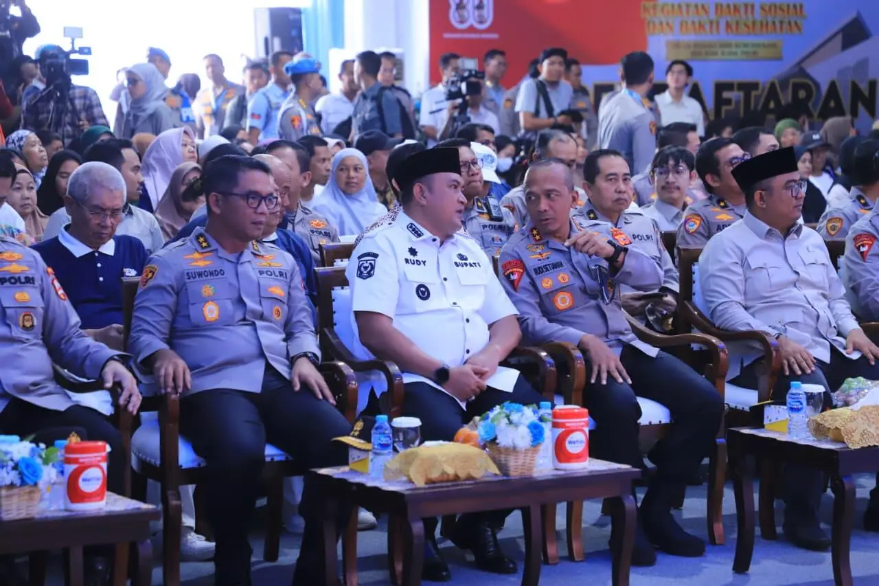 Bupati Bogor Apresiasi Kegiatan Bakti Sosial dan Kesehatan Bagi Masyarakat Yang Dilakukan Polri