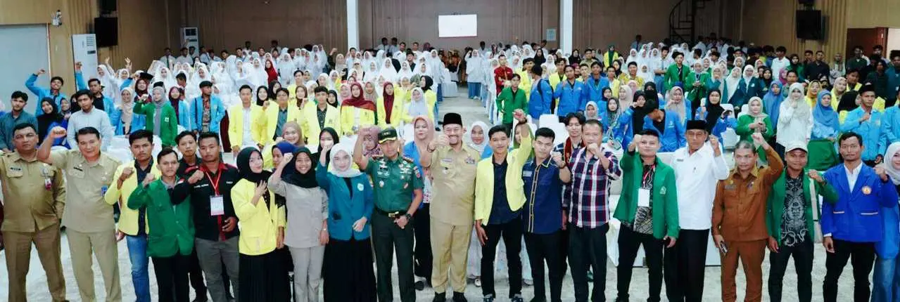 Hadiri Dialog Publik dengan Mahasiswa, Bupati Batu Bara : Sinergitas Antara Pemkab Dan Mahasiswa Sangat Penting