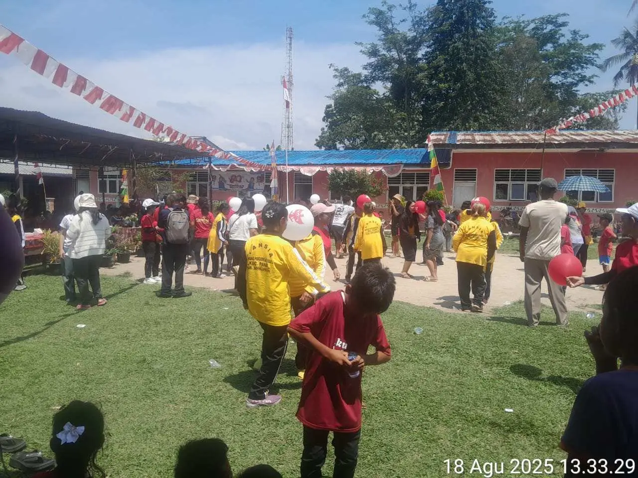 Pangulu Rawang Pardomuan Nauli Adakan Berbagai Perlombaan Bersama Warga Dalam Menyambut HUT RI ke-80