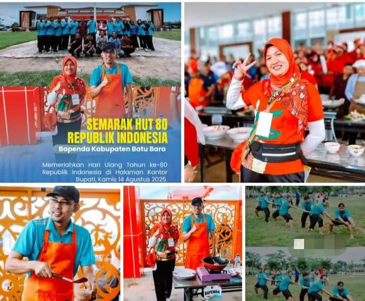Ka Bapenda Batu Bara Meriakan Semarak Hari Kemerdekaan RI Ke 80 Dengan Berbagai Lomba