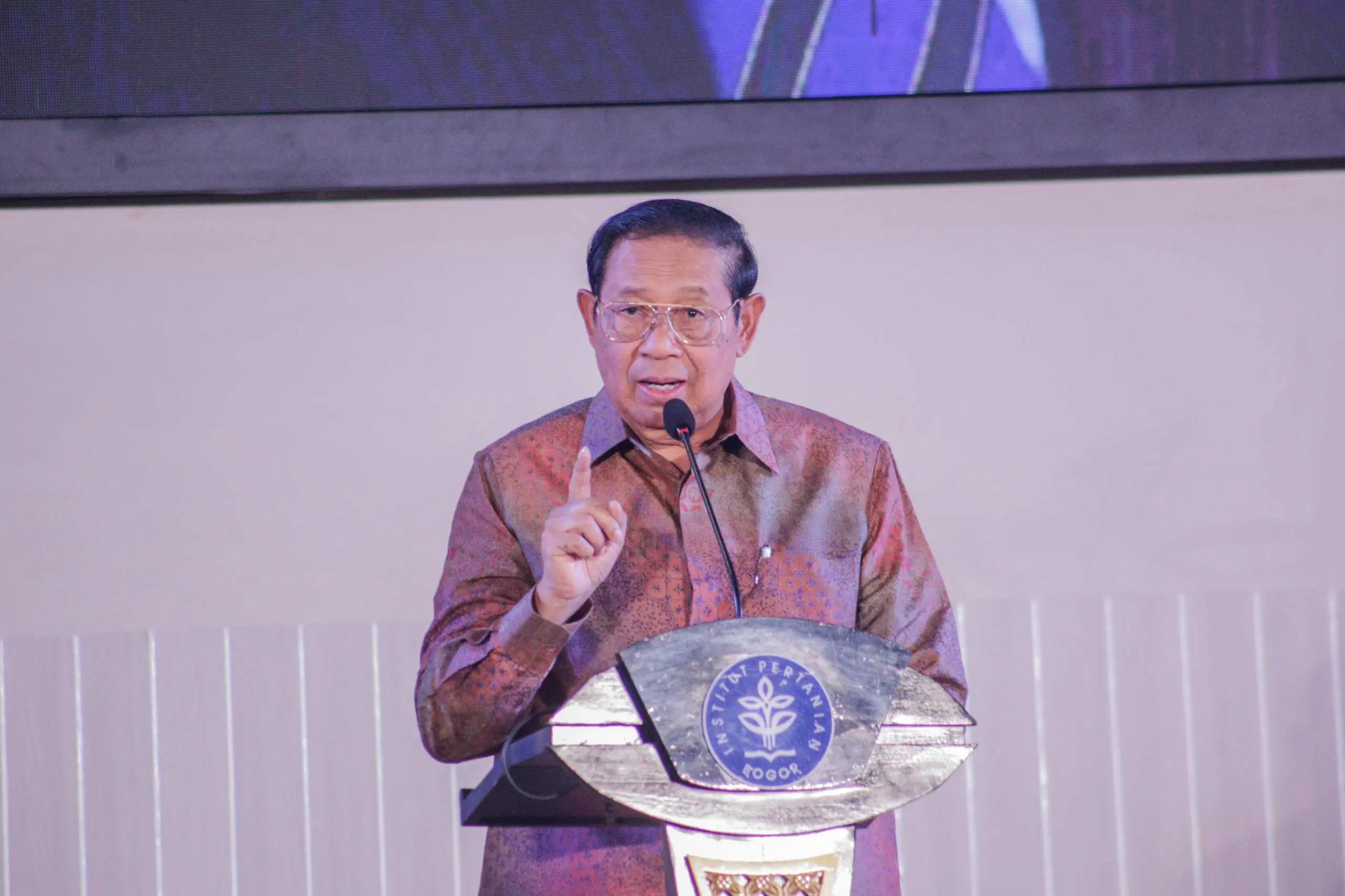 Kuliah Umum IPB, Dedie Rachim Bahas Infrastruktur, SBY Bicara Visi Global