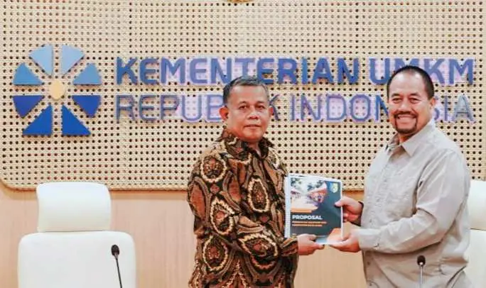 Kunjungi Kementerian UMKM RI, Bupati Batu Bara Perkenalkan Produk Unggulan Batu Bara