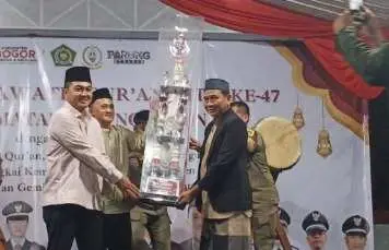 Sukses sabet juara umum Santeri Cilik Desa Cogreg, Saingi Peserta Musabaqoh tilawatil Quran(MTQ )tingkat Kecamatan