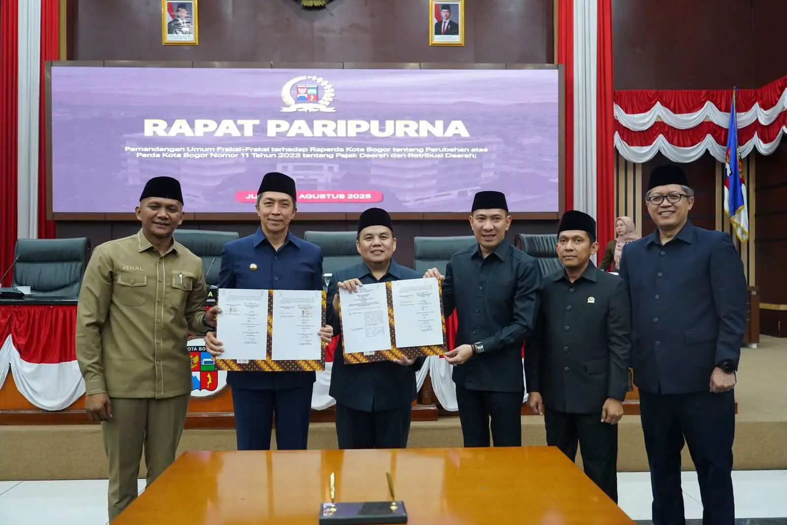 DPRD Kota Bogor Sahkan Perubahan APBD 2025