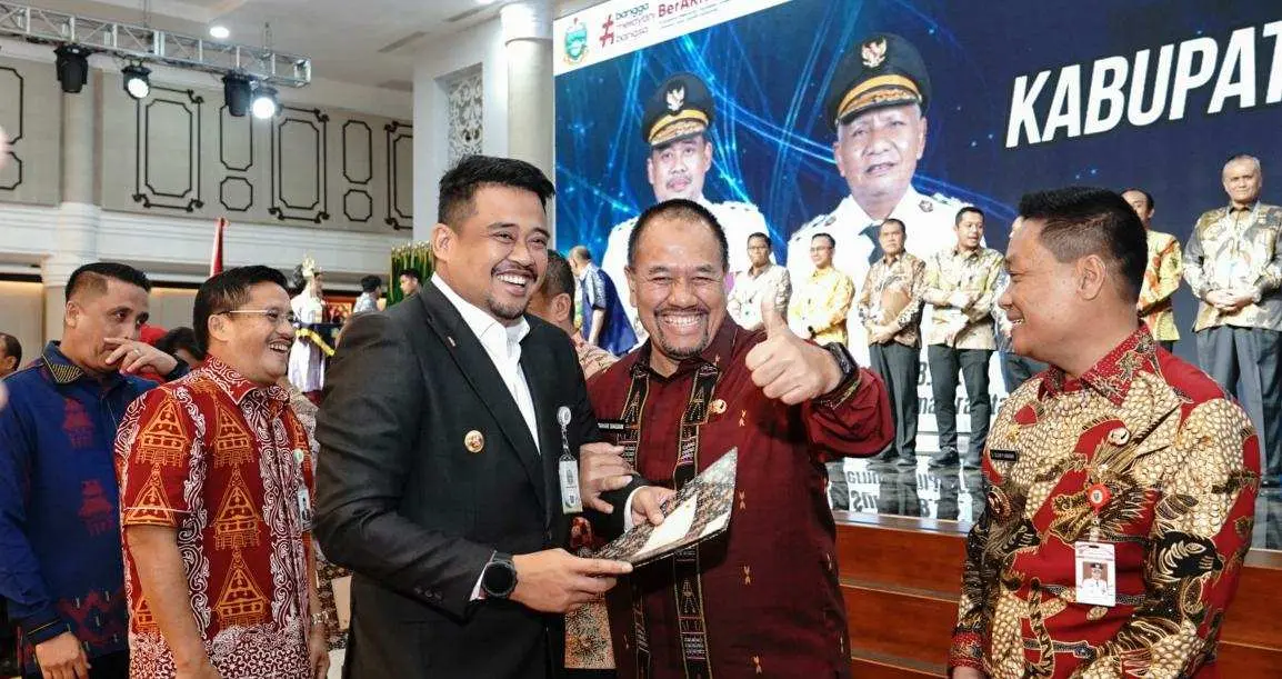 Bupati Batu Bara Hadiri Penyaluran DBH oleh Gubernur Sumatera Utara