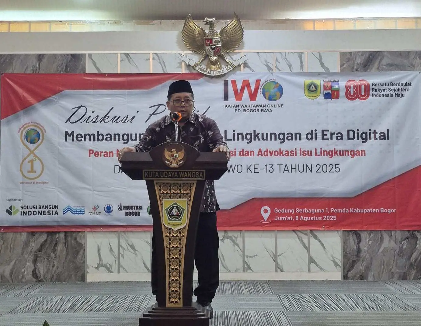 HUT Ke-13 IWO, Anggota DPRD Jabar Ricky Kurniawan: Wartawan Adalah Profesi Mulia, Pilar Demokrasi 