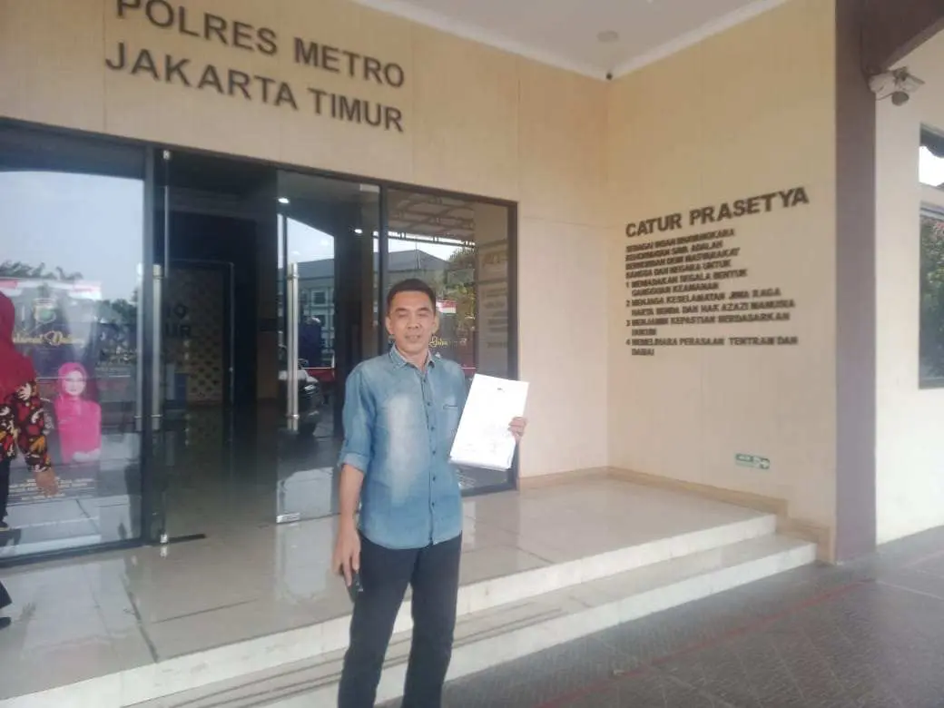 Belum Ada Tindakan Dari Polres Metro Jaktim, Pengamat Hukum Sarankan Pelapor Ngadu Ke Kompolnas