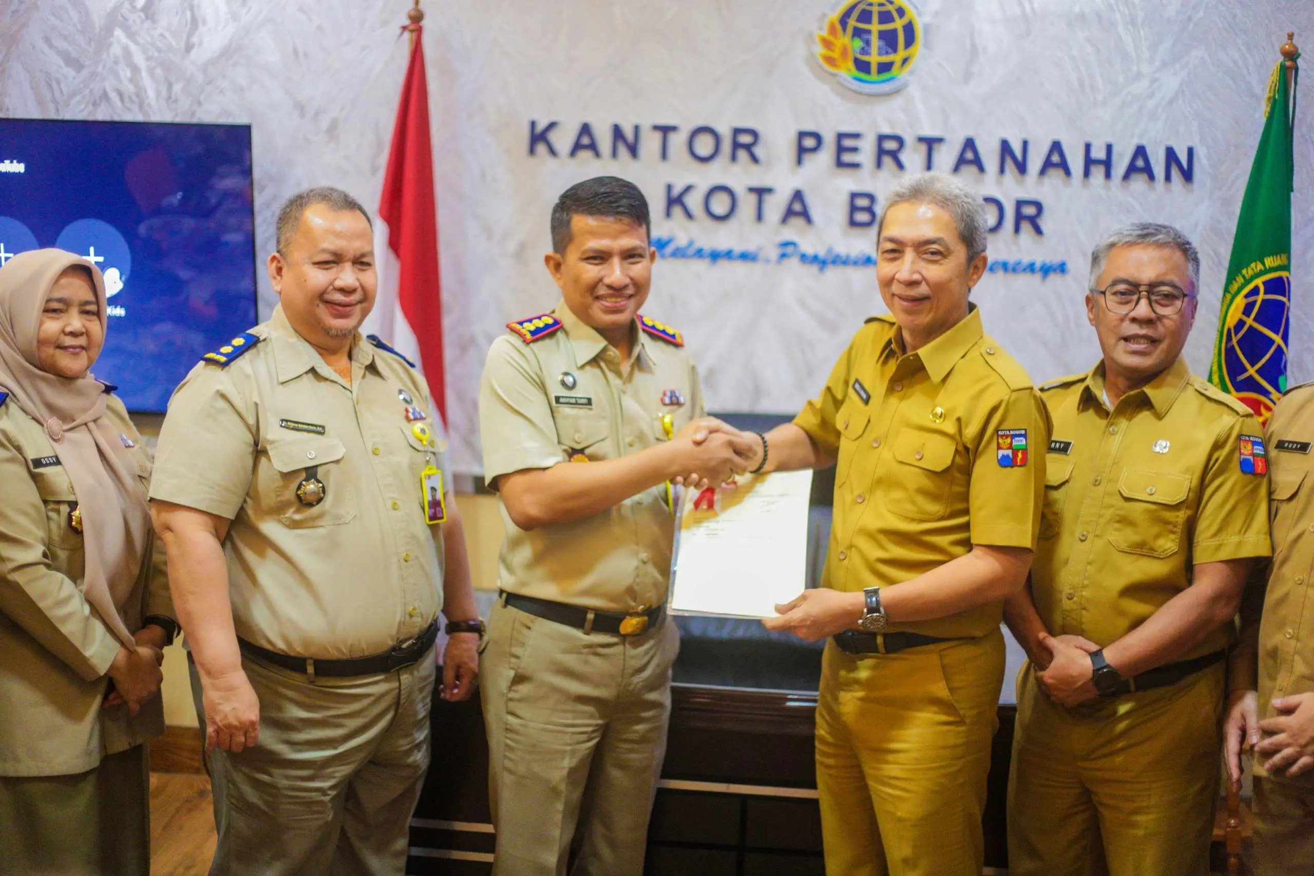 Pemkot dan Kantor Pertanahan Kota Bogor Perkuat Sinergi Optimalisasi PAD