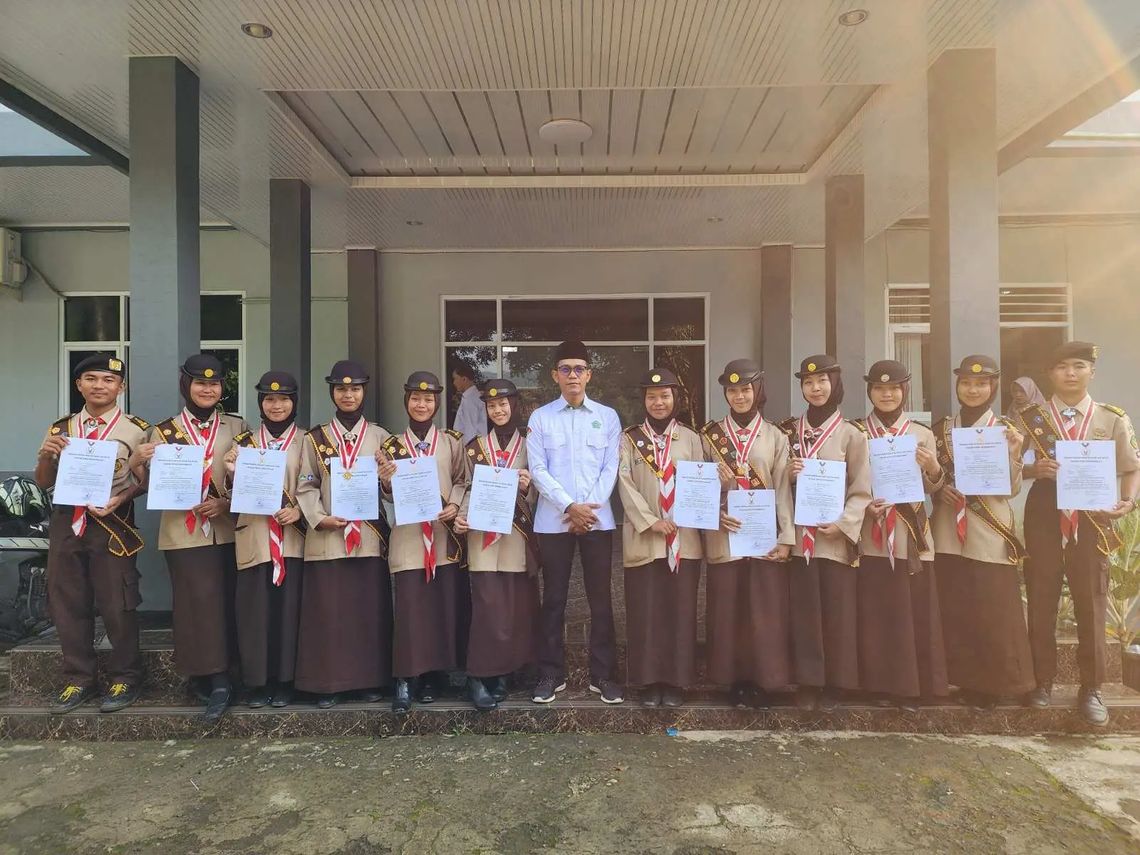 13 Siswa MAN 2 Bogor Capai Pramuka Garuda