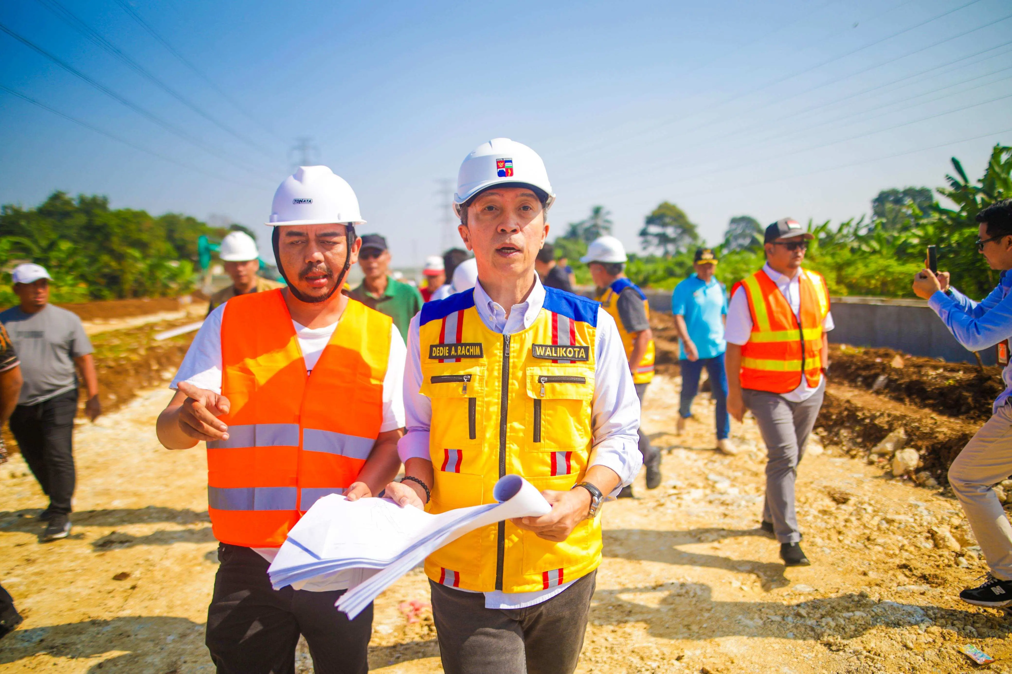Pemkot Mulai Bangun Jalur Roda Dua Sementara di Batutulis, Ditarget Rampung 14 Hari