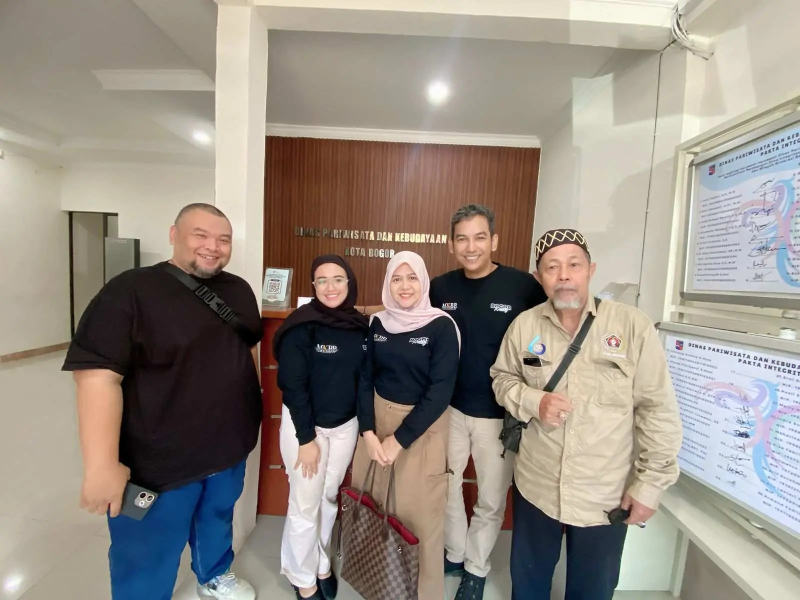 MKBB Lakukan Audensi K Kadisparbud. Kota Bogor Laraskan Program Kegiatan Dengan Agenda Pemkot. Bogor