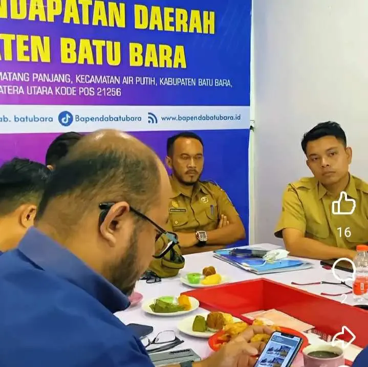 Rapat Koordinasi BPJT dengan PT. PLN Digelar di Ruang Rapat Bapenda Batu Bara