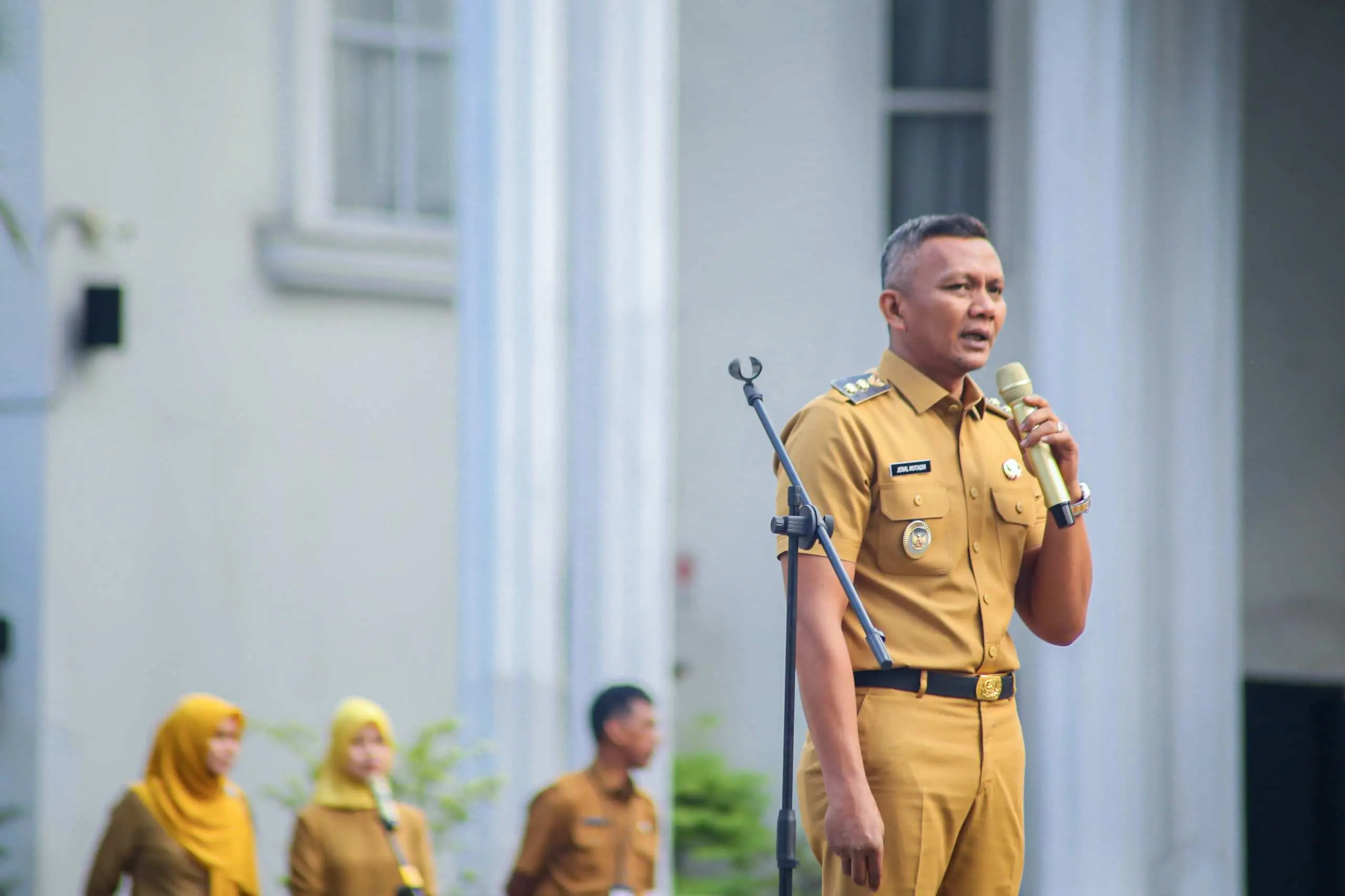 Pimpin Apel, Jenal Mutaqin Minta Antisipasi Cuaca Hujan dan Tekankan Kamtibmas