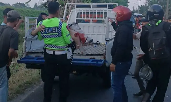 Mahasiswa UMN Alwashliya Medan KKN Mengalami Kecelakaan Satu Orang Dinyatakan Meninggal Dunia