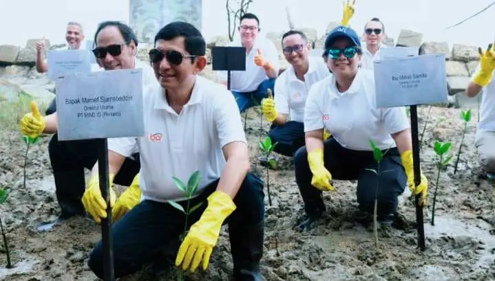 INALUM Perkuat Strategi Dekarbonisasi melalui Restorasi Mangrove Bersama Grup MIND ID