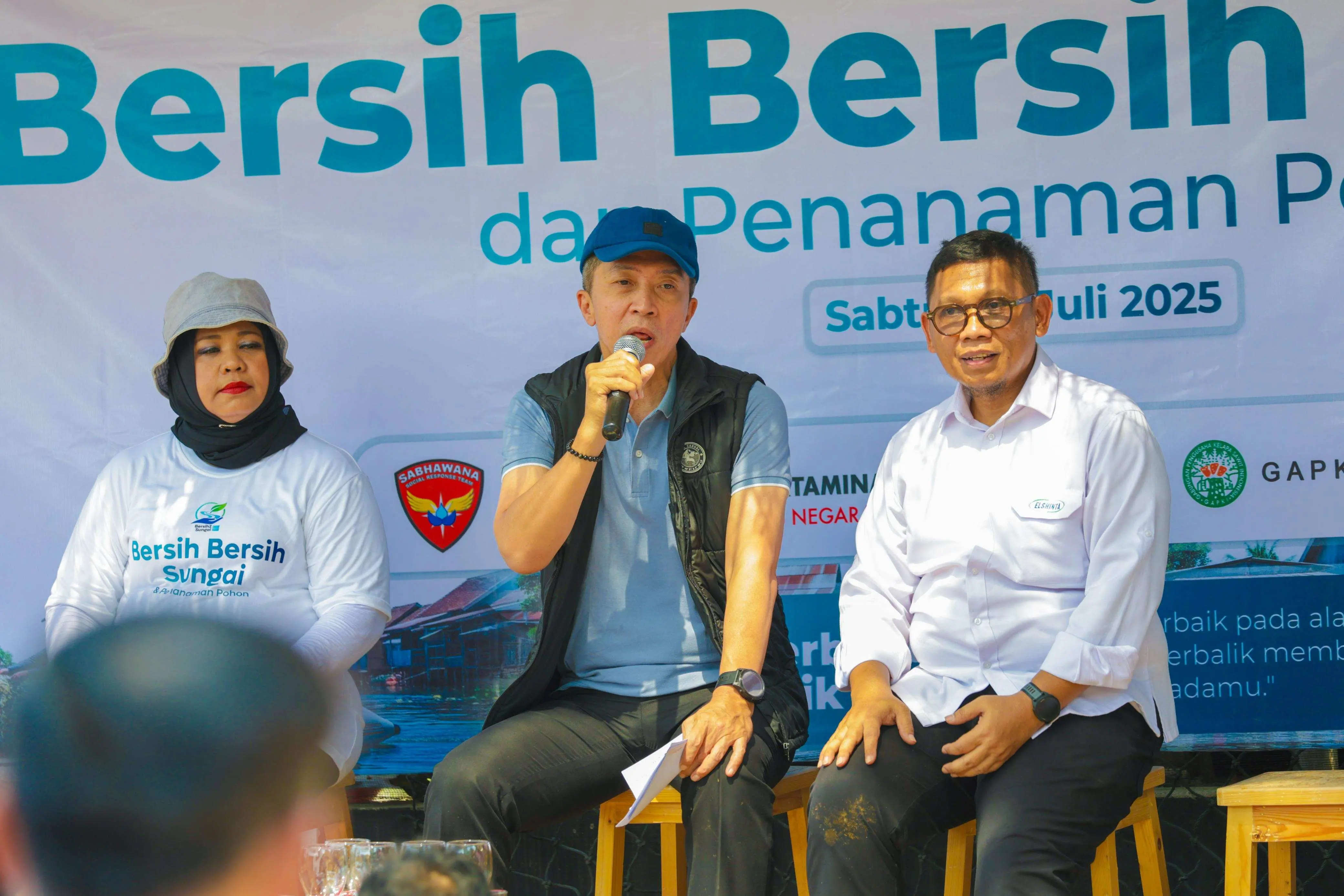 Peringati Hari Sungai Nasional, Pemkot Bogor Bersama Elshinta Bebersih Ciliwung