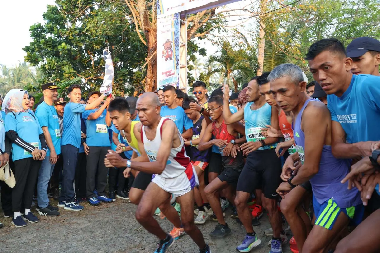 Mendes PDT Ikuti Festival KorpriRun 2025 di Anyer