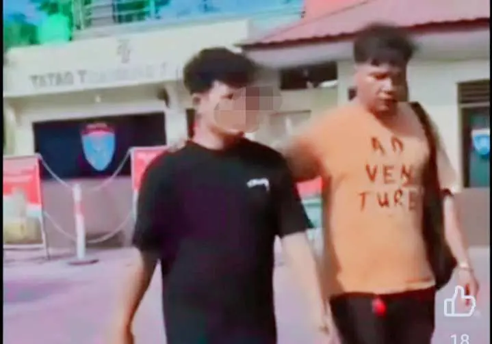 RFA Ginting Pria Ngaku Anak Kasat Narkoba Ahirnya Digelandang Polisi