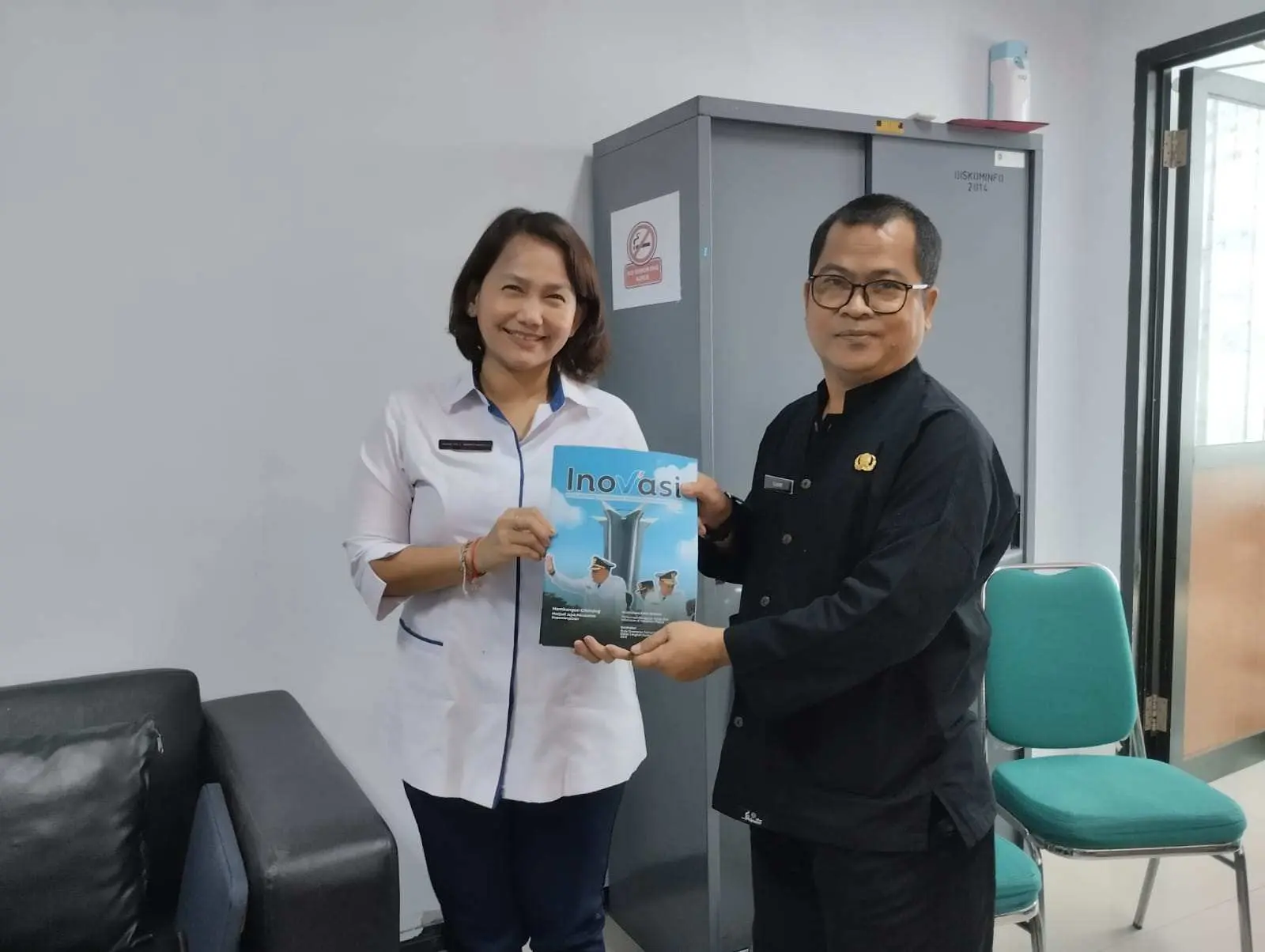 Diskominfo dan Badan Informasi Geospasial Bangun Kolaborasi Bidang Informasi dan Komunikasi Publik