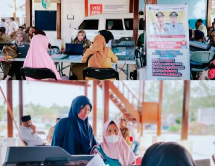 Bapenda Batu Bara Bergerak Melayani Dalam Program Berlayar Di Kec Air Putih 