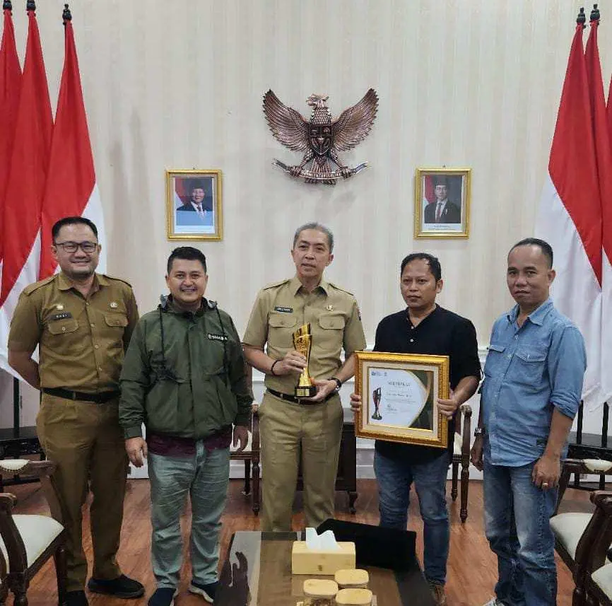 Walikota Bogor Deddie A Rachim Terima Forum Pimred di Balaikota