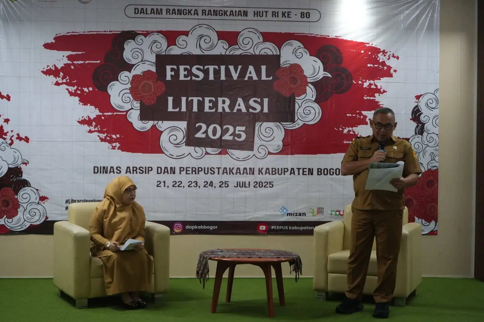 Pemkab Bogor Perkuat Budaya Literasi Masyarakat Lewat Festival Literasi 