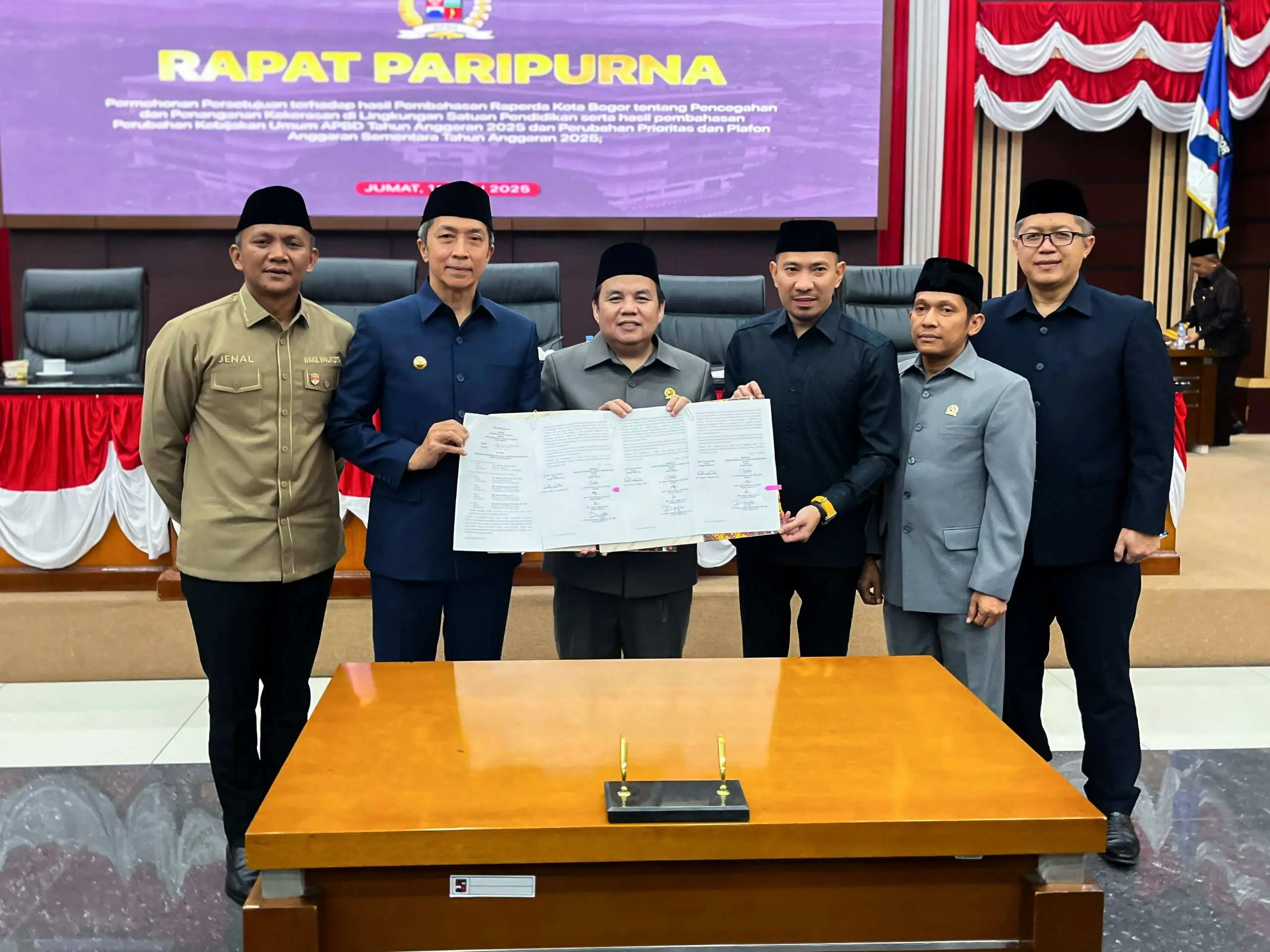 Raperda Pencegahan Kekerasan di Lingkungan Satuan Pendidikan Disetujui