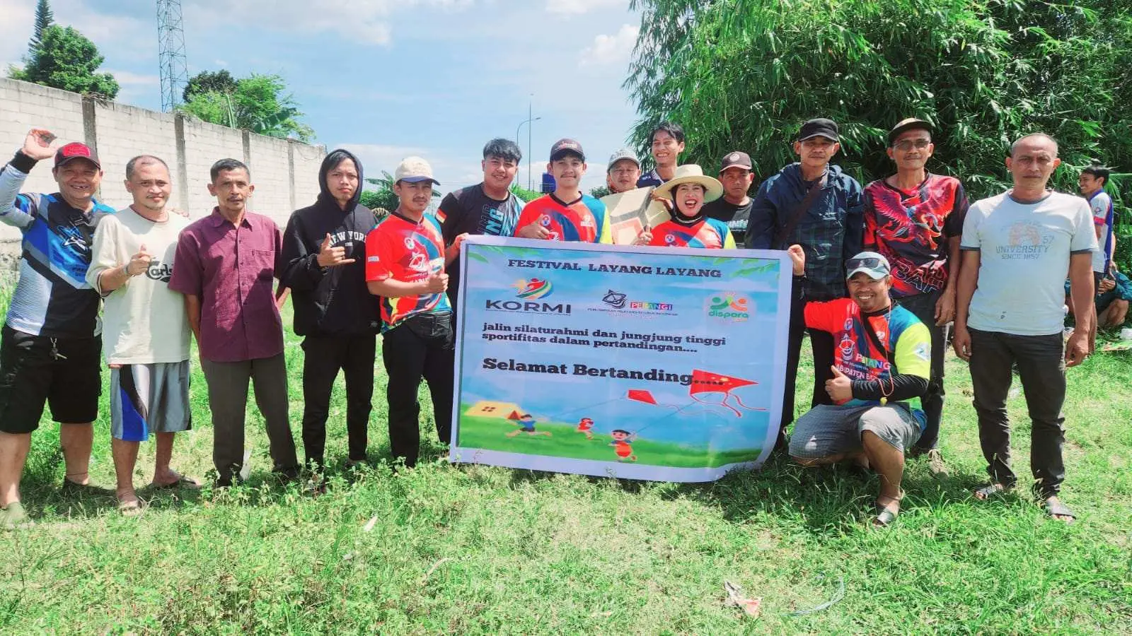 Inorga Pelangi Kabupaten Bogor Tancap Gas Gelar Festival Layang Layang di Ciawi