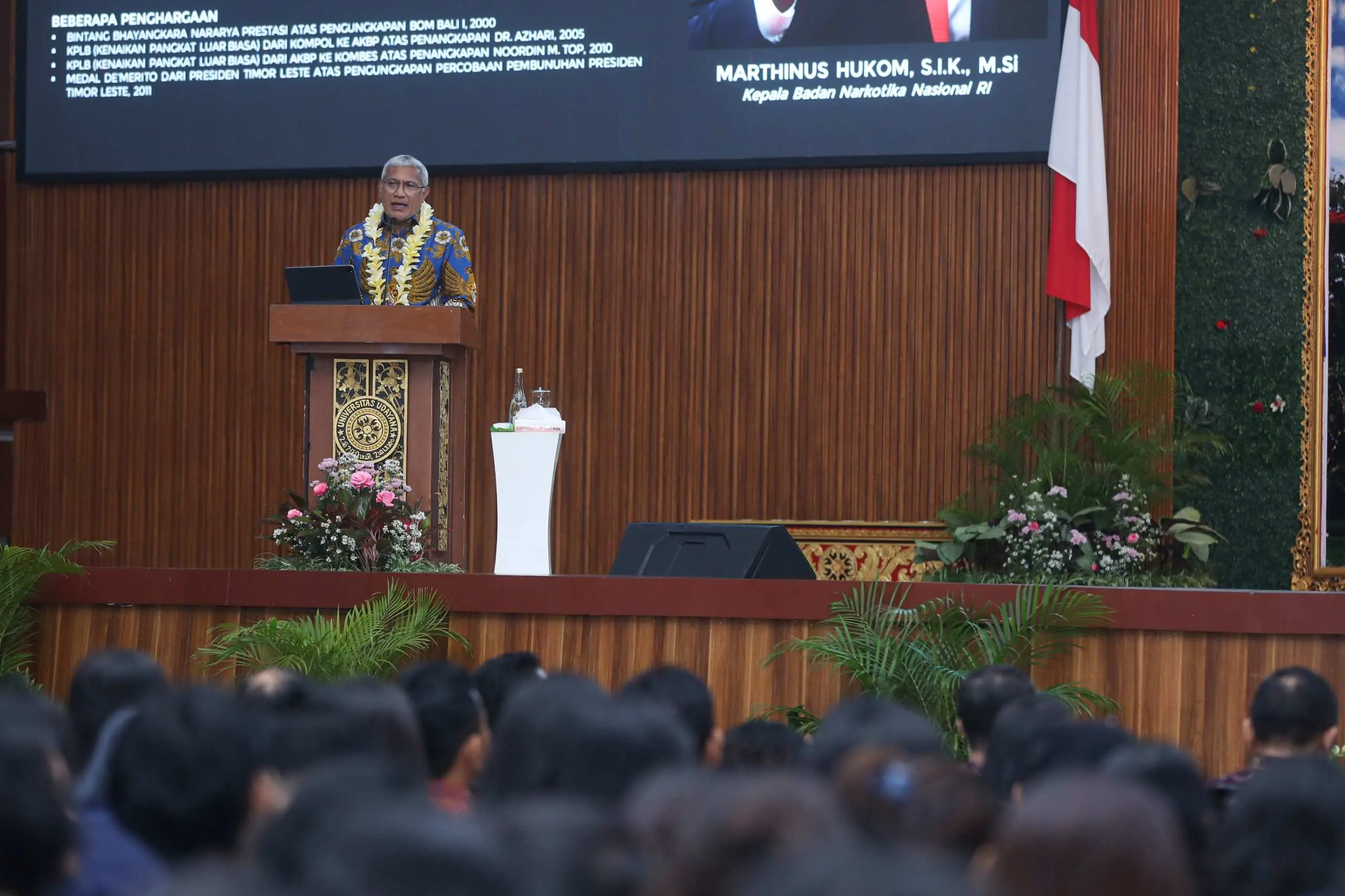 Temui Mahasiswa Se Bali, Kepala BNN RI Tekankan Pentingnya Moral Dalam Pencegahan Narkoba 