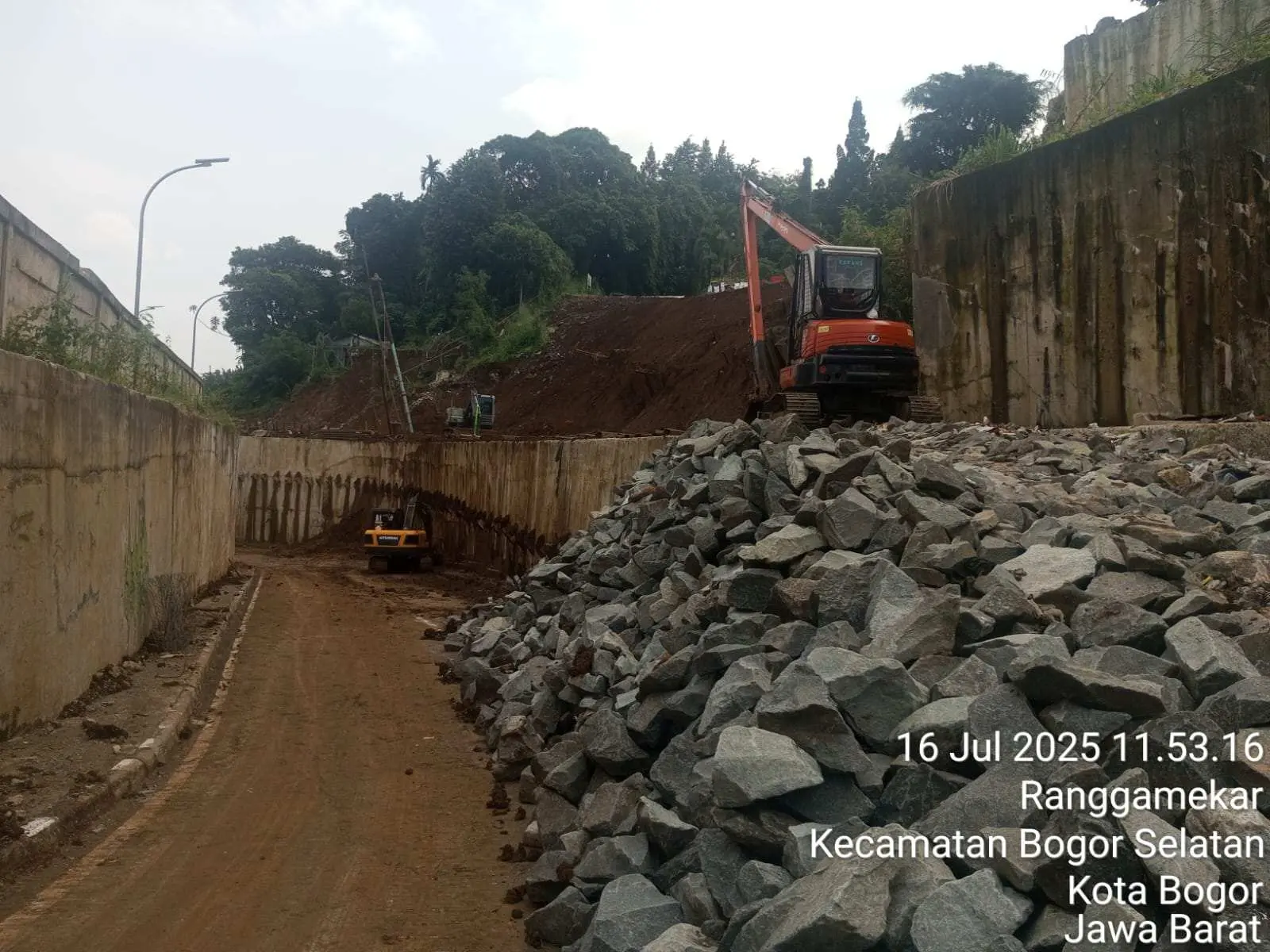 Pemkot Bogor Terus Akselerasi Penanganan Longsor Batutulis