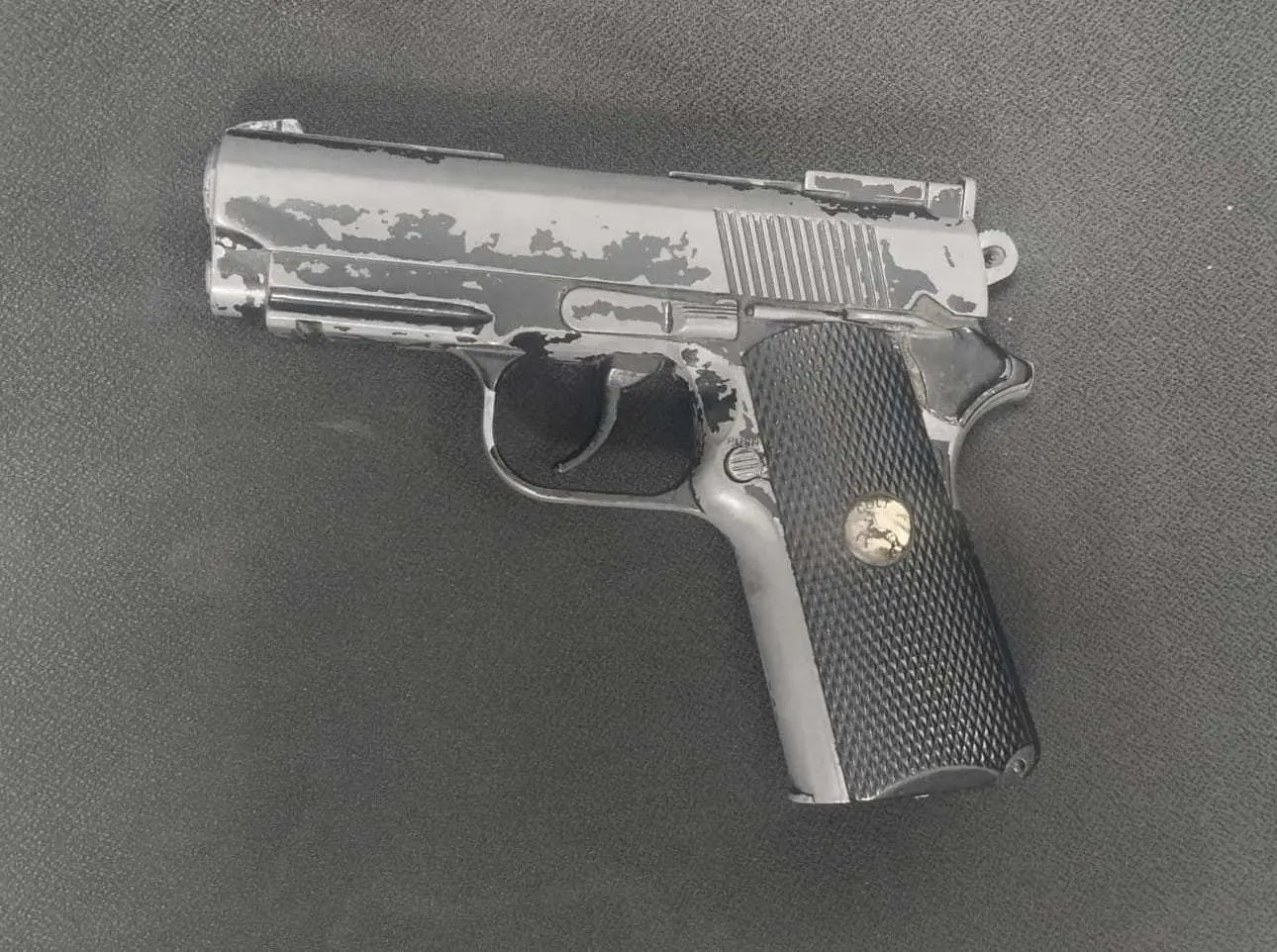 Akibat Viral di Medsos Atas Kepemilikan Senjata Api Ilegal dan Senjata Tajam Dua Orang Warga Sipil Diciduk Polisi 